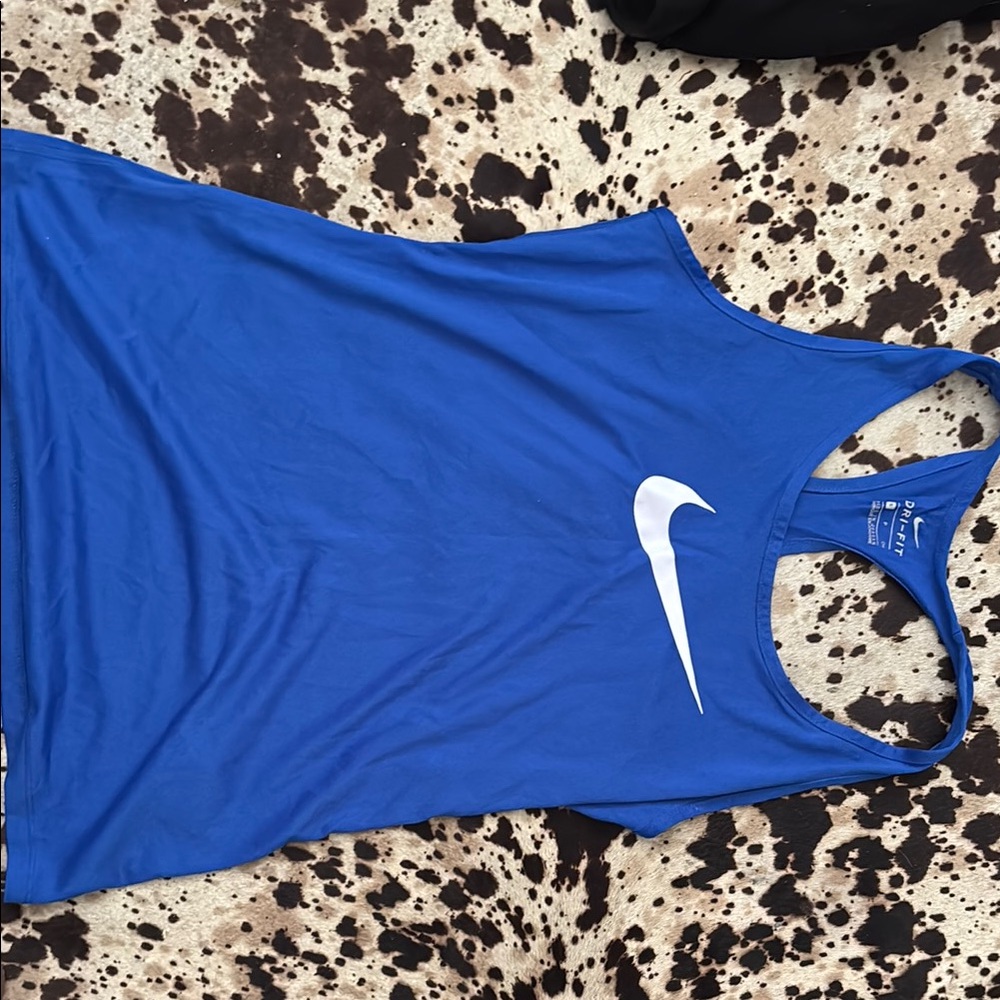 Nike Women's Blue Tank Top